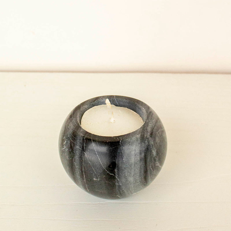 Buy Elongated Concave Tealight Holder | Shop Verified Sustainable Candles & Fragrances on Brown Living™