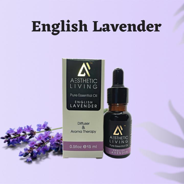 Buy English Lavender Pure Essential Oil | 15ml | Shop Verified Sustainable Essential Oils on Brown Living™