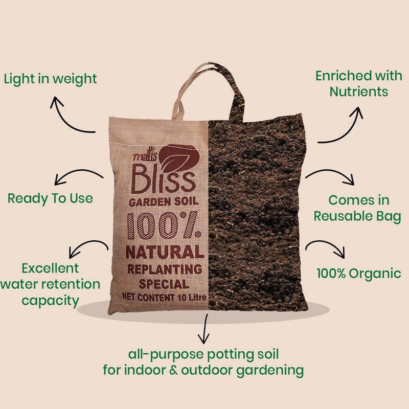 Buy Enriched Garden Soil Mix (10L) | Shop Verified Sustainable Fertiliser & Soil on Brown Living™