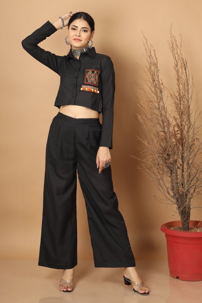 Buy Epic Ahir Co-ordinated Matka Cotton Set | Shop Verified Sustainable Womens Co-ord Set on Brown Living™