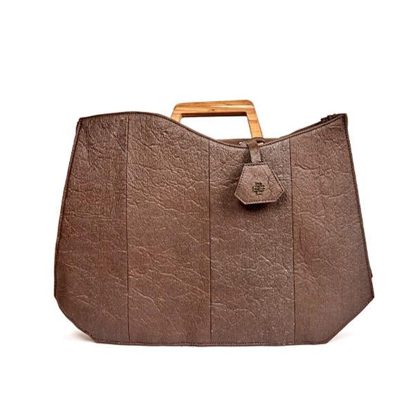 Esmeralda Tote Bag | Made with Vegan Pinatex Leather | Verified Sustainable by Brown Living™