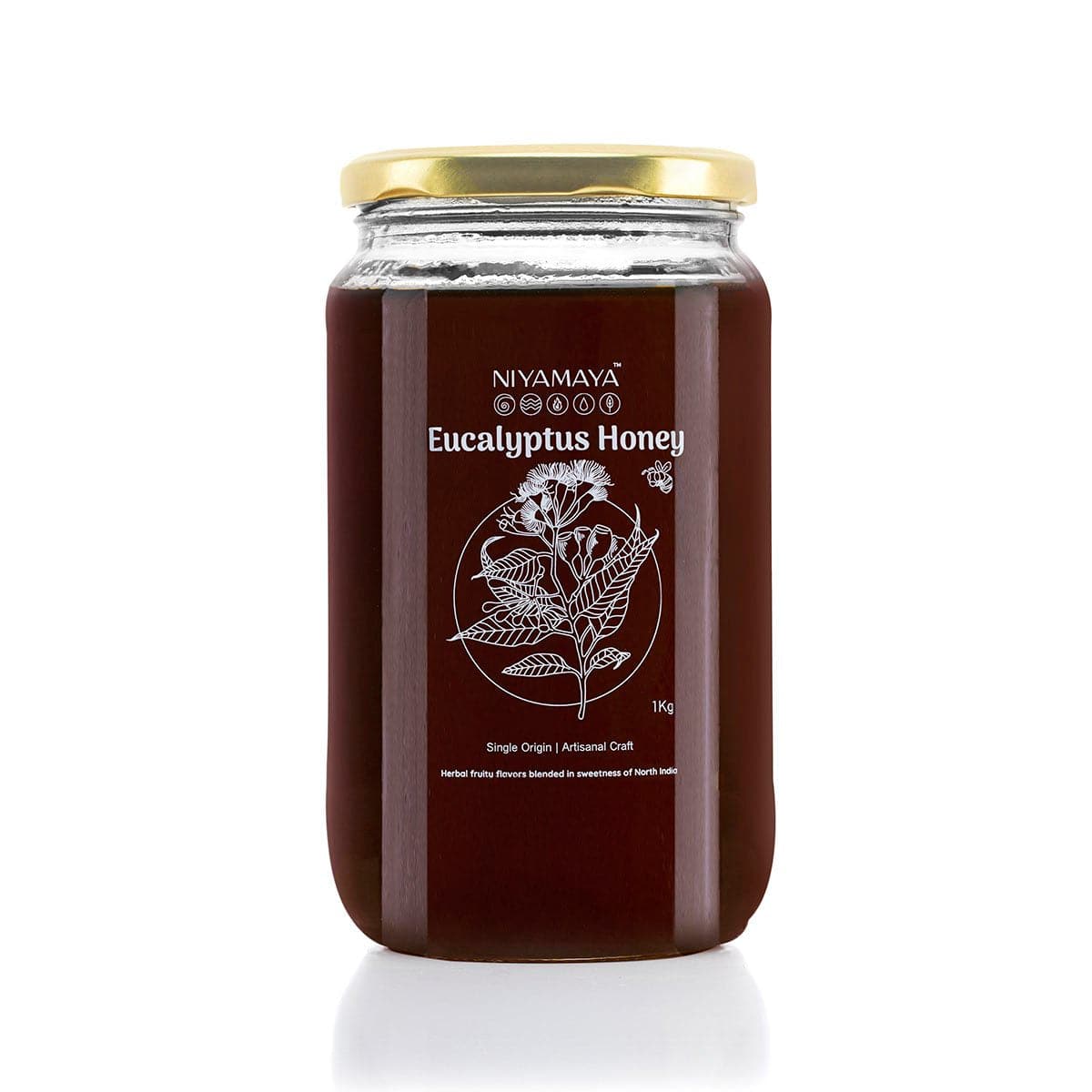 Eucalyptus Honey - 1KG | Verified Sustainable by Brown Living™