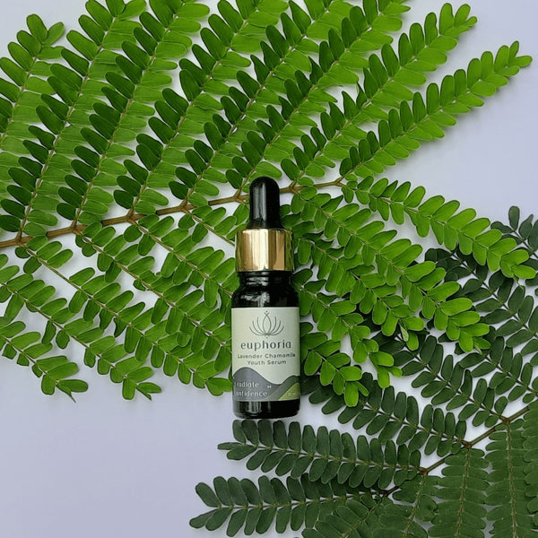 Buy Euphoria | Anti-ageing Lavender Chamomile Youth Serum | Shop Verified Sustainable Face Serum on Brown Living™