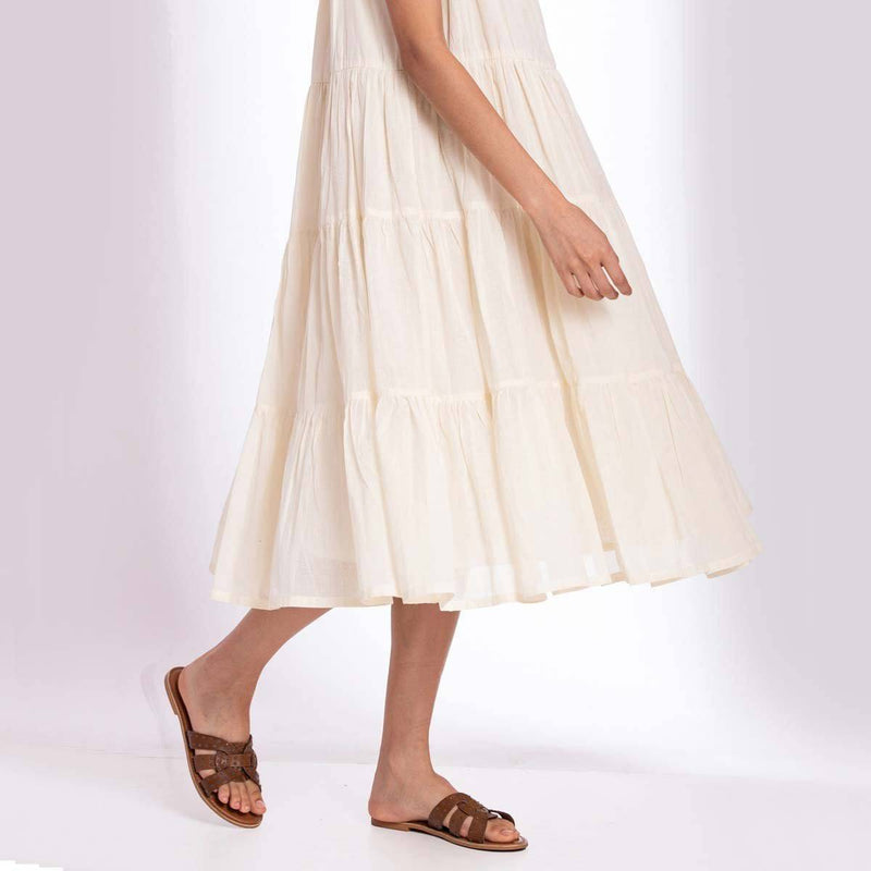 Buy Eva Tiered Dress | Shop Verified Sustainable Womens Dress on Brown Living™