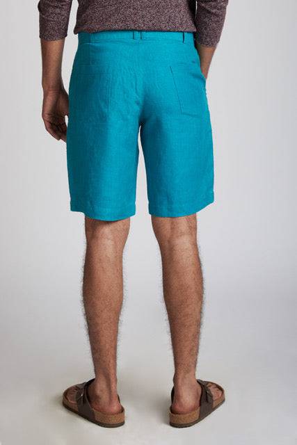 Buy Evanescent Patch Pocket Shorts Teal | Shop Verified Sustainable Mens Shorts on Brown Living™