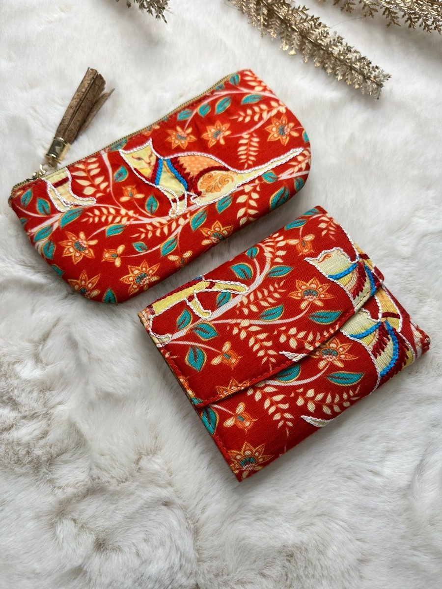 Evanna - Cork Wallet and Eye Cover Combo | Verified Sustainable by Brown Living™