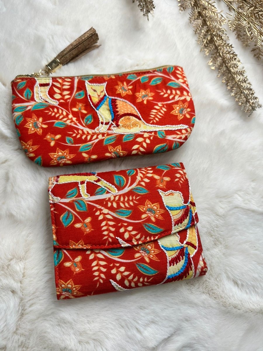 Evanna - Cork Wallet and Eye Cover Combo | Verified Sustainable by Brown Living™