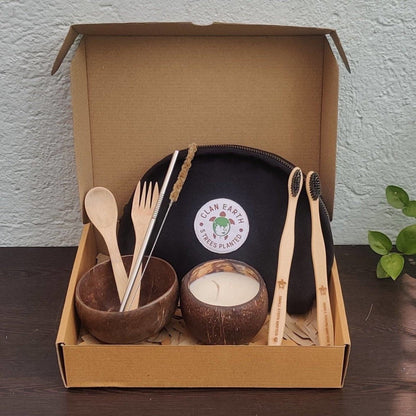 Everything Eco & Nice Gift Box - Sustainable Eco Gift Kit | Verified Sustainable by Brown Living™