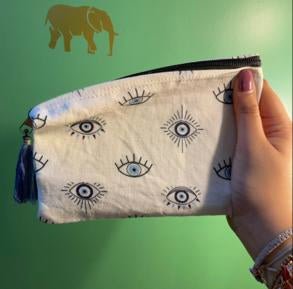 Buy Evil Eye Pouch | Shop Verified Sustainable Stationery on Brown Living™