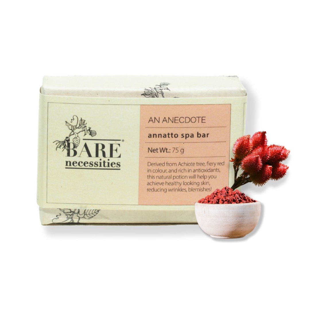 Exfoliating Annatto and Detoxifying Neem Bathing Bar for Dry Skin - 75g | Verified Sustainable by Brown Living™