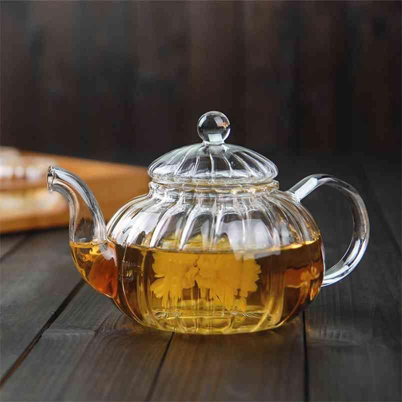 Exquisite Victorian Glass Kettle With Infuser - A Must - Have for Tea Lovers | Verified Sustainable by Brown Living™