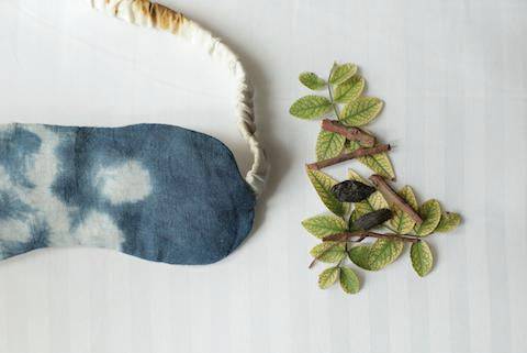 Buy Eye Mask - Blue + White | Shop Verified Sustainable Products on Brown Living