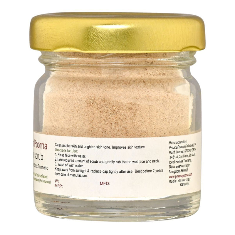 Buy Face Cleansing and Toning Scrub- 20 g | Shop Verified Sustainable Face Scrub on Brown Living™