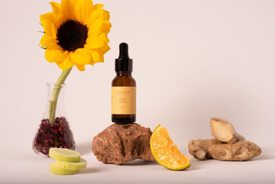 Face Elixir Oil – Face Oil on Brown Living™. SKU: TV - FO - 01. Img 2.