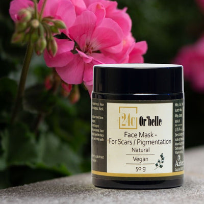Face Mask for Scars & Pigmentation – Face Pack on Brown Living™. SKU: SKIE04. Img 1.