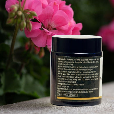 Face Mask for Scars & Pigmentation – Face Pack on Brown Living™. SKU: SKIE04. Img 2.