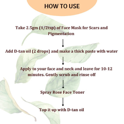 Face Mask for Scars & Pigmentation – Face Pack on Brown Living™. SKU: SKIE04. Img 5.