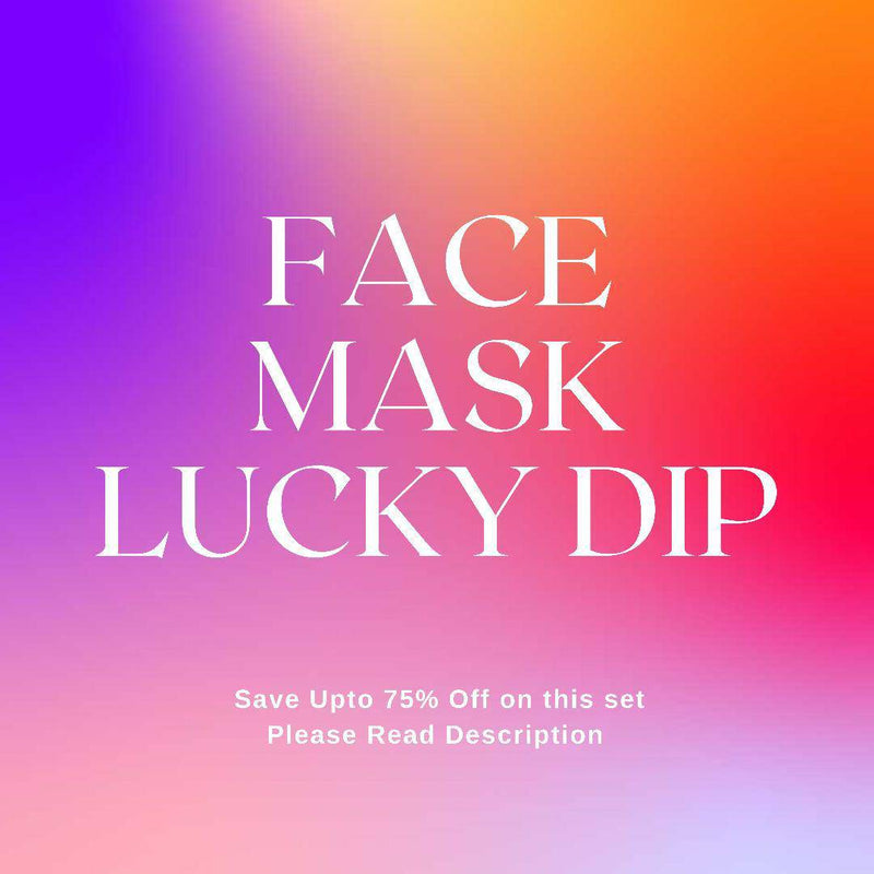 Buy Face Mask Lucky Dip - Set of 5 - Read Description | Shop Verified Sustainable Face Mask on Brown Living™