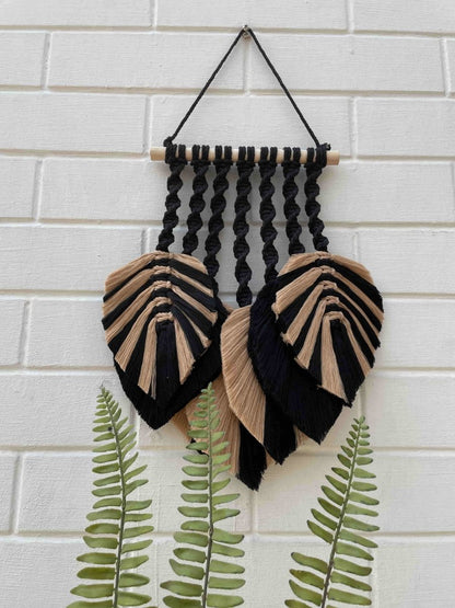 Feathers & Leaves Wall Art | Verified Sustainable by Brown Living™