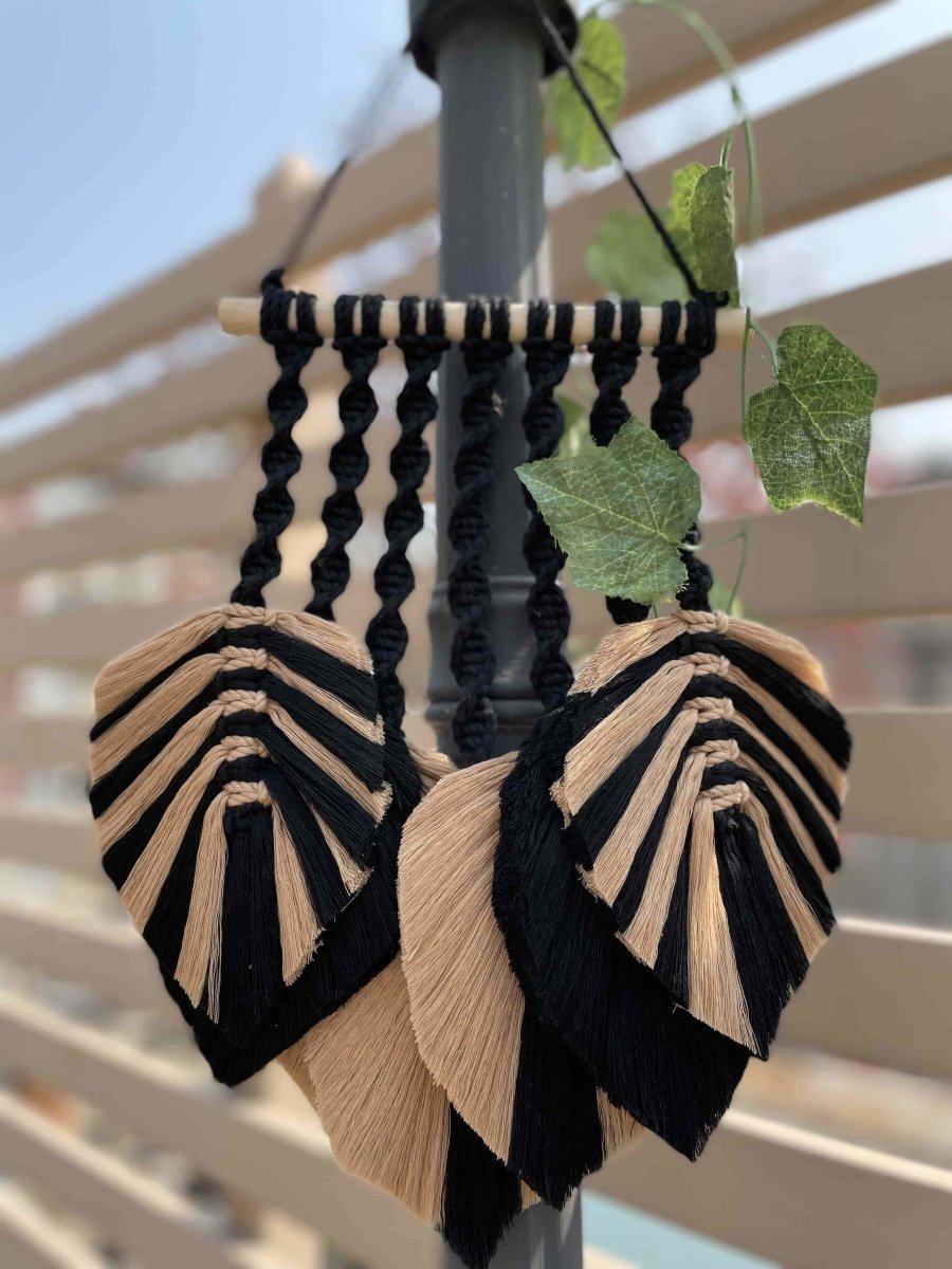 Feathers & Leaves Wall Art | Verified Sustainable by Brown Living™