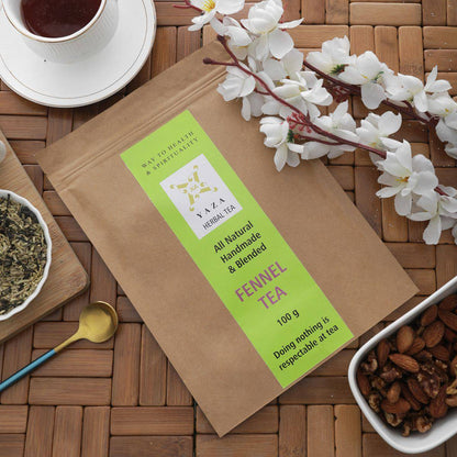 Fennel Green Tea - The Digestion Don and Immunity Booster - 100g - 50 Servings | Verified Sustainable by Brown Living™