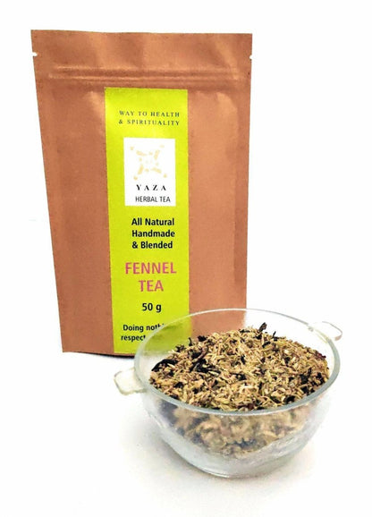 Fennel Green Tea - The Digestion Don and Immunity Booster - 50g - 25 Servings | Verified Sustainable by Brown Living™