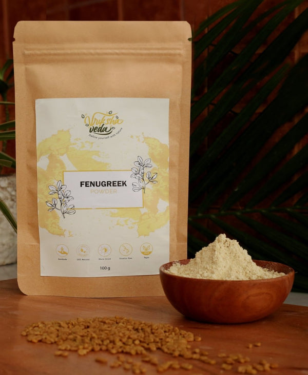 Buy Fenugreek Powder for Hair Mask - 100 g | Shop Verified Sustainable Hair Mask on Brown Living™