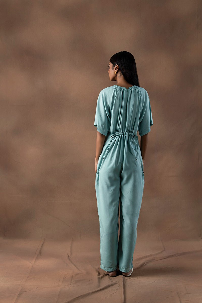 Ferozi Rayon Ecovero Jumpsuit | Verified Sustainable Womens Jumpsuit on Brown Living™