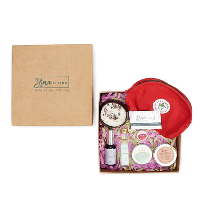 Festive Care Gift Hamper - Christmas – Gift Giving on Brown Living™. SKU: festive - care - hamper - christmas. Img 2.