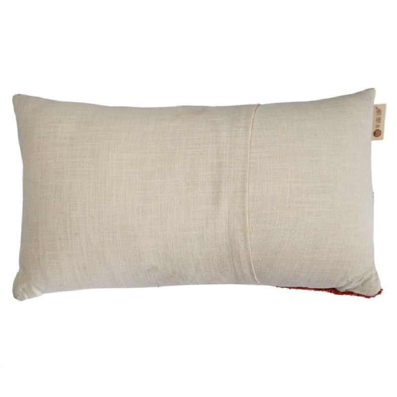Buy Fika Printed Shag Lumbar Cushion Cover | Shop Verified Sustainable Products on Brown Living