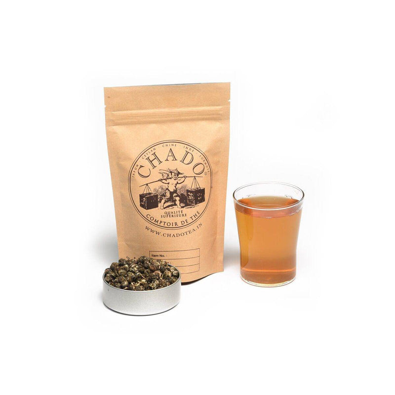 Buy Finest Jasmine Pearls - 50g | Shop Verified Sustainable Tea on Brown Living™