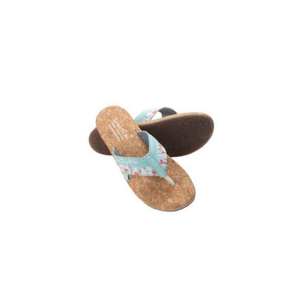 Flamingo Blue Sustainable and Vegan Flip Flops | Verified Sustainable by Brown Living™