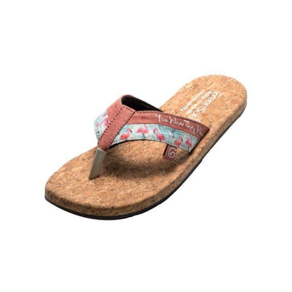 Flamingo Pink Sustainable and Vegan Flip Flops | Verified Sustainable by Brown Living™