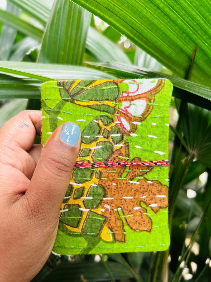 Buy Flora - Upcycled Fabric Journal-Pocket Diary | Shop Verified Sustainable Notebooks & Notepads on Brown Living™