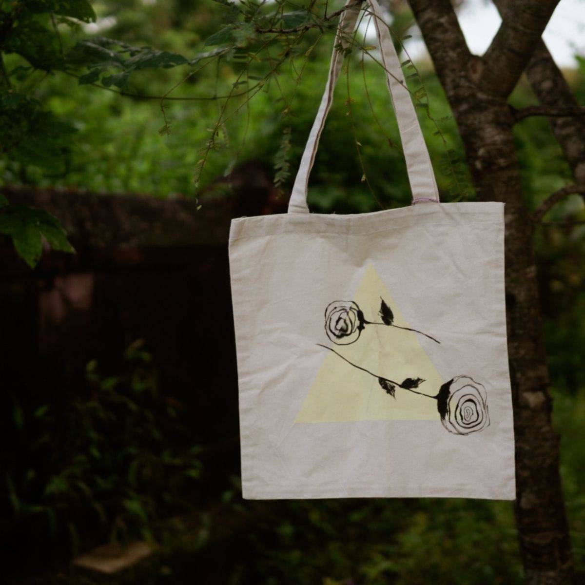 Floral Light Tote | Verified Sustainable by Brown Living™