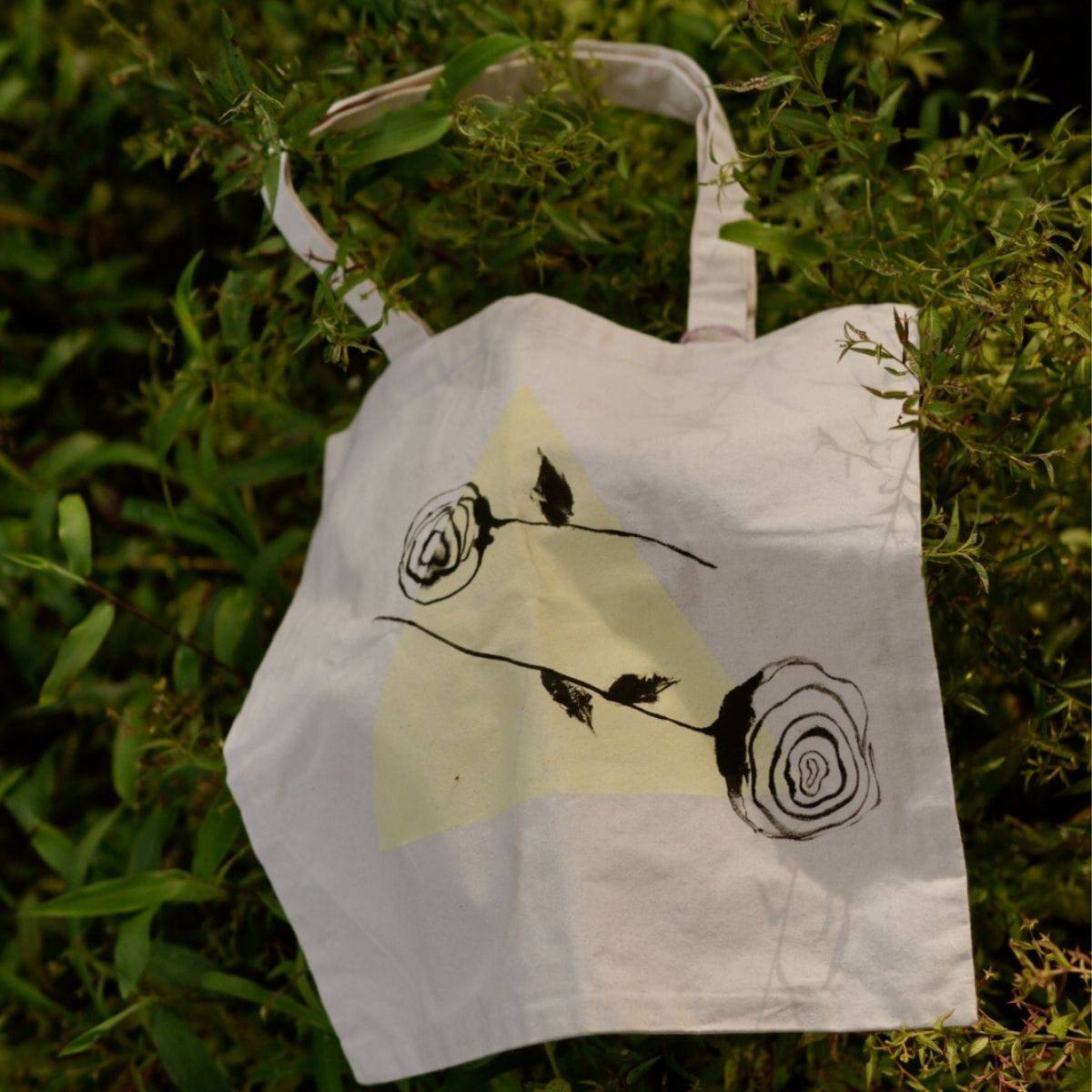 Floral Light Tote | Verified Sustainable by Brown Living™