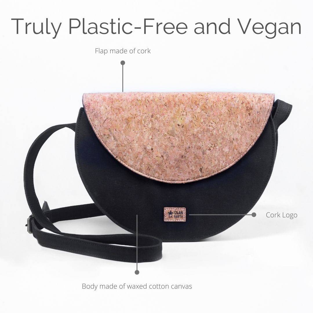Florican Purse/Handbag - Made with Cork | Verified Sustainable by Brown Living™