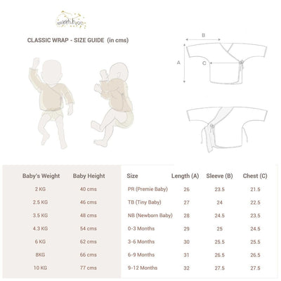 Flutter Blobs Summer Wrap – Kids Tops on Brown Living™. SKU: C1SWFBYB01NB. Img 3.