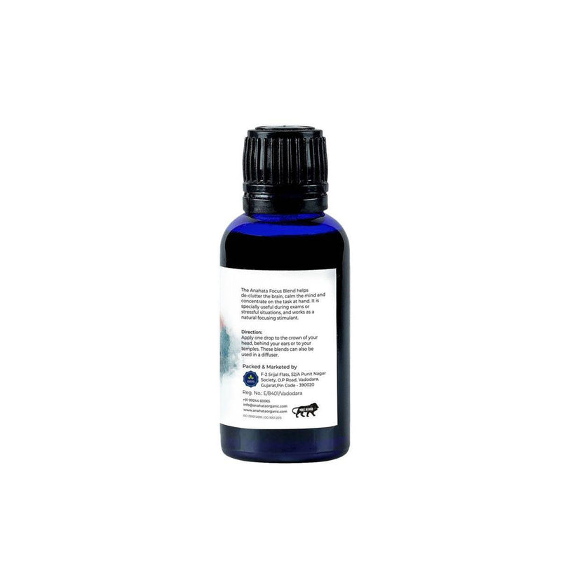 Buy Focus Blend Essential Oil - 30ml | Shop Verified Sustainable Products on Brown Living