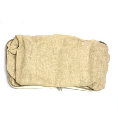 Foldable and Reusable Jute Cotton Shopping Bag | Verified Sustainable by Brown Living™