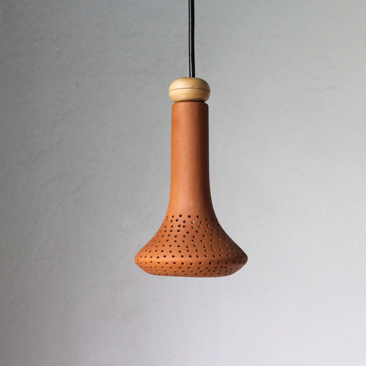 FON S Design 1 Handmade Terracotta Ceiling Light | Verified Sustainable by Brown Living™