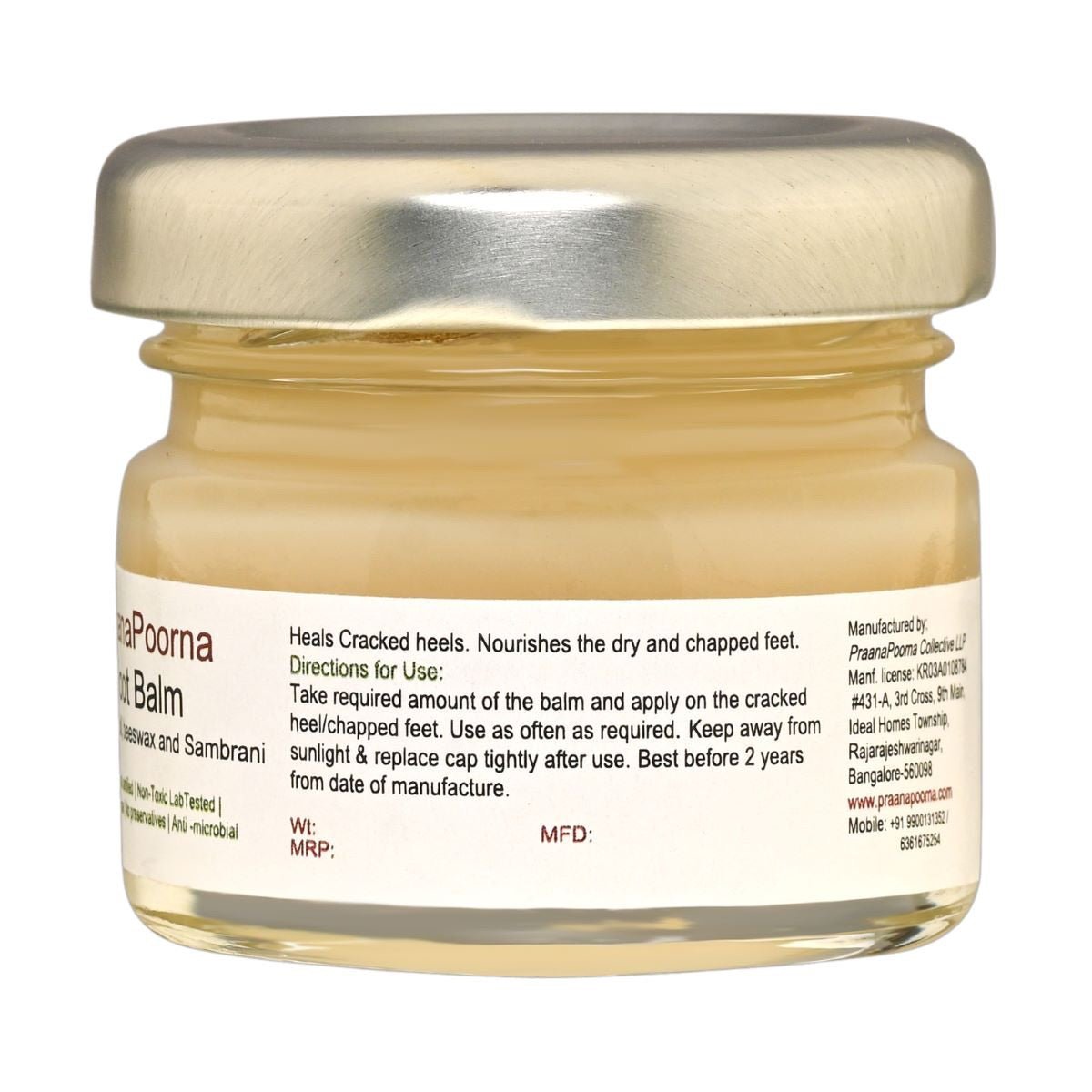 Foot Balm - 25 g | Verified Sustainable by Brown Living™