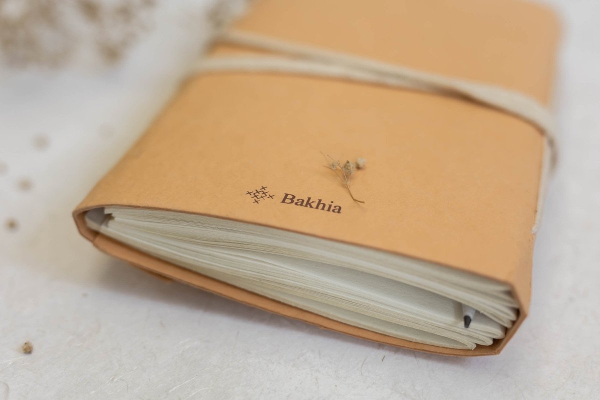 For the journey within - Bakhia - Muddy Brown – Stationery on Brown Living™. SKU: 172 - 2907 - 355 - SR0021. Img 3.