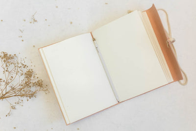 For the journey within - Bakhia / Pale Pink – Stationery on Brown Living™. SKU: SR003. Img 3.
