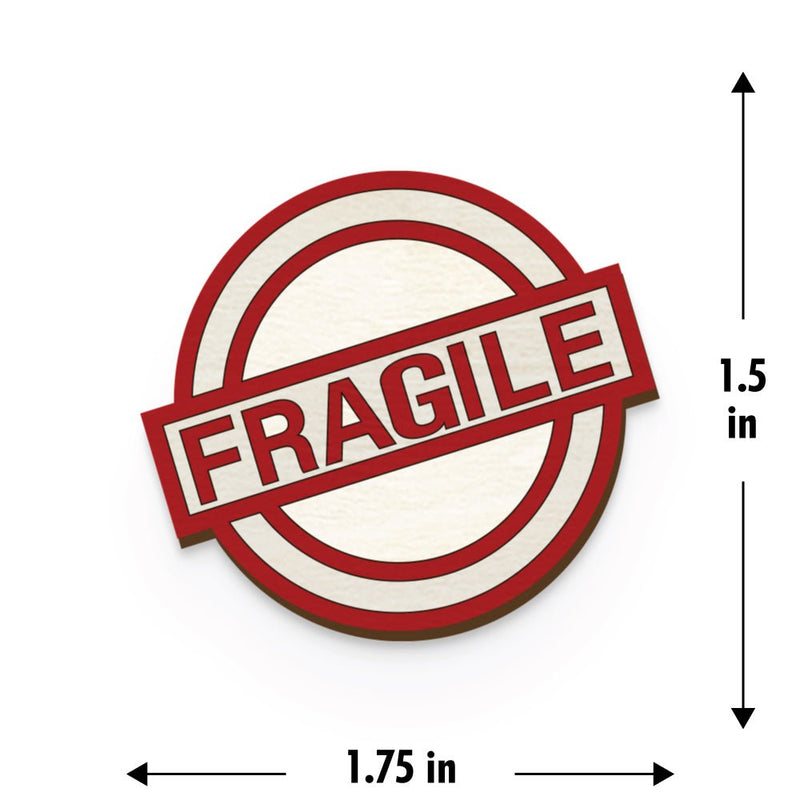 Buy Fragile Hand Painted Wooden Magnet | Shop Verified Sustainable Products on Brown Living