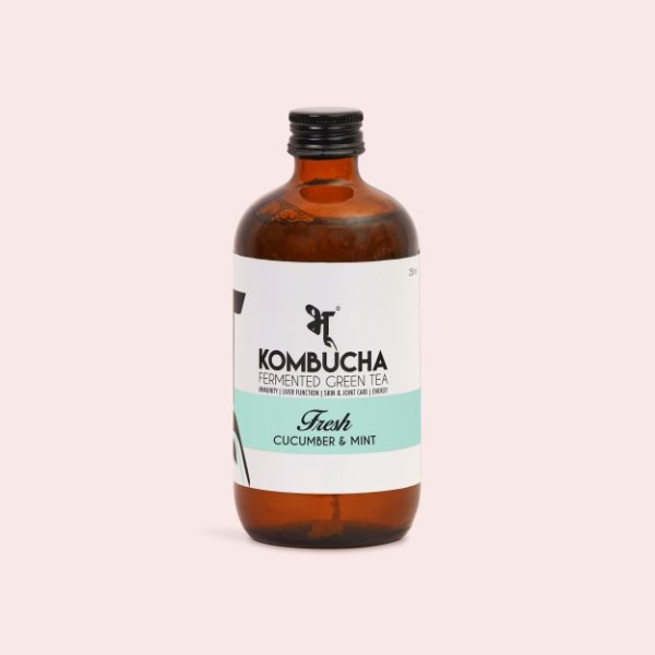 Buy Fresh | Cucumber & Mint Kombucha | Shop Verified Sustainable Products on Brown Living