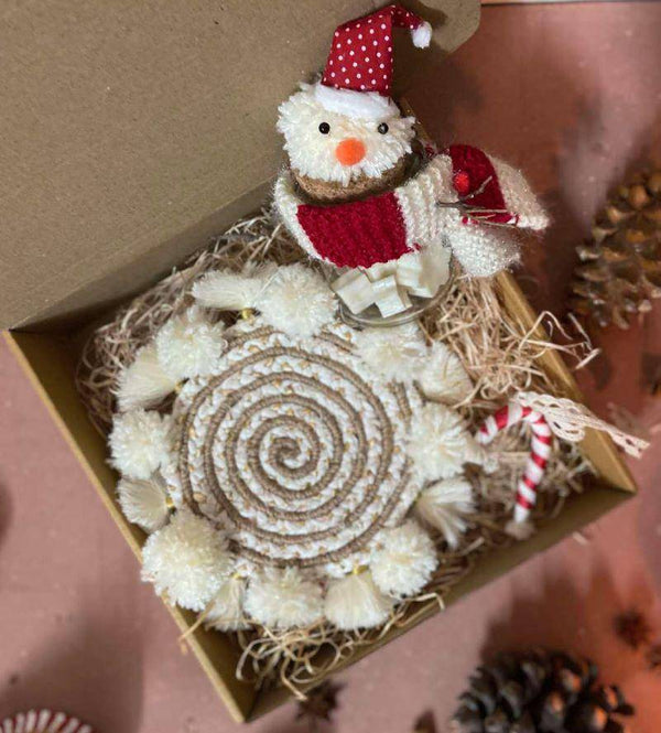 Buy Frosty Snowflake Gift Basket | Shop Verified Sustainable Gift Hampers on Brown Living™