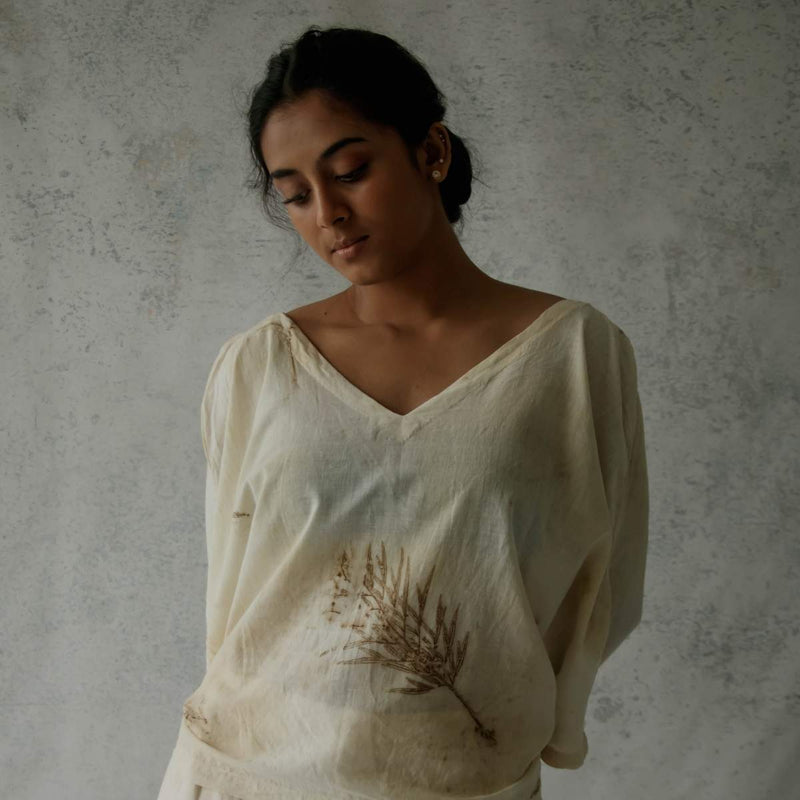 Frozen Forever | Calmly Unwind Top | Verified Sustainable by Brown Living™