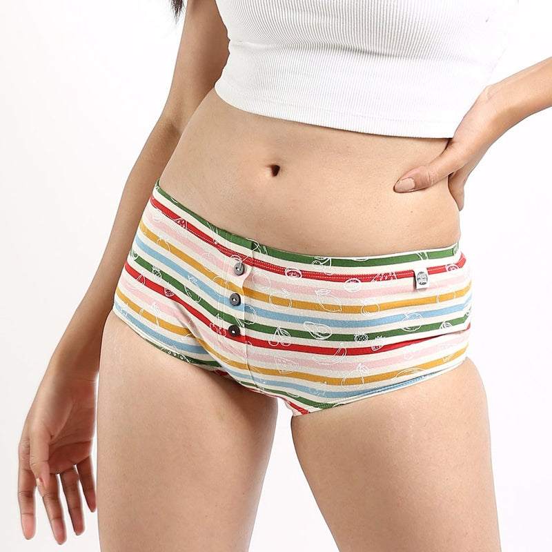 Buy Fruity Popsicle Boy-Shorts | Shop Verified Sustainable Products on Brown Living