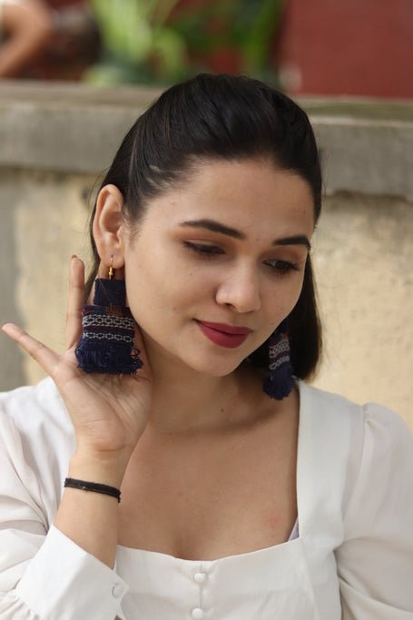 Buy Fulki Textile Earring | Shop Verified Sustainable Womens Earrings on Brown Living™